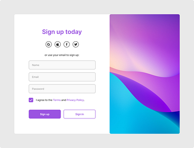 Daily UI #001