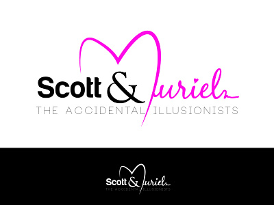 Scott & Muriel design logo logodesign minimal typography