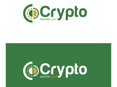 crypto logo - Variation N°2 coin cryptocurrency design illustrator logo logodesign minimal typography vector