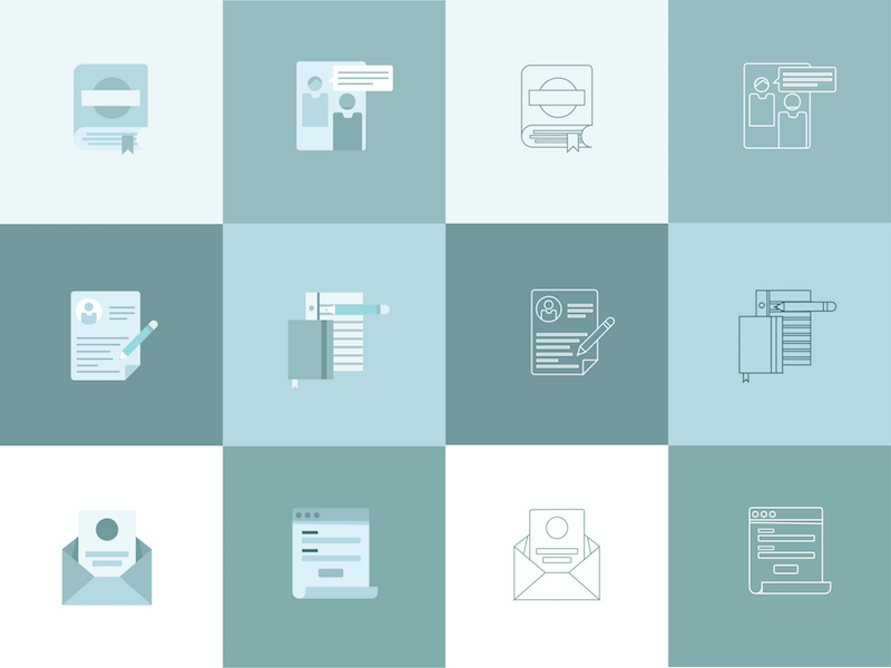 Different Vibes graphic design computer science illustration icon design