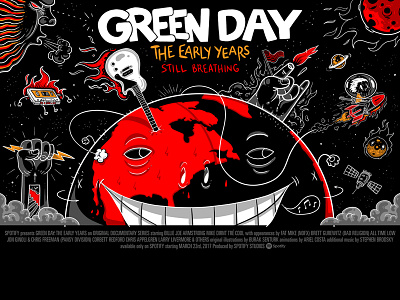 Spotify Landmark: Green Day Chapter 4 Poster