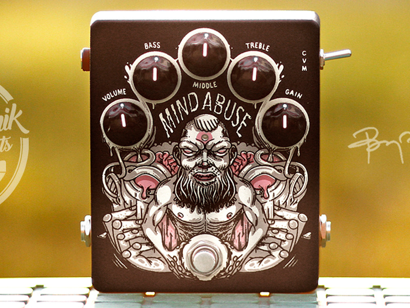 Mind Abuse / High Gain Distortion PedalPreamp by Burak Senturk on Dribbble