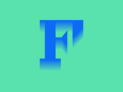 36 days of type F 36days 36daysoftype colour design flat lettering vector