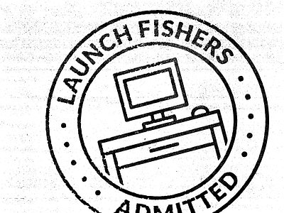 Launch Fishers stamp