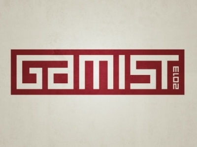 Gamist Exhibition Logo exhibition gaming logo