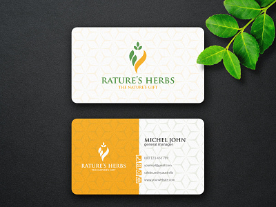 business card design outstanding unique logo