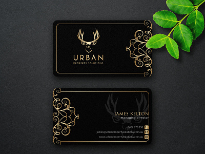 Luxury Business Cards designs, themes, templates and downloadable graphic  elements on Dribbble