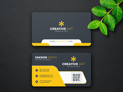 business card minimalist card design