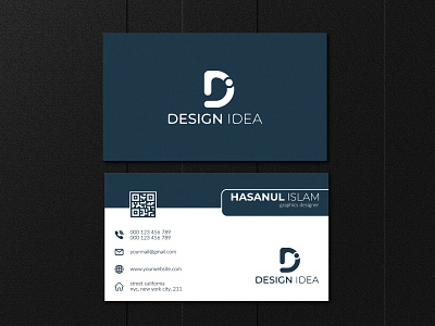 business card design minimalist card design