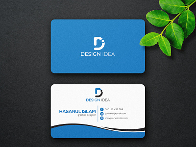 unique business card outstanding unique logo