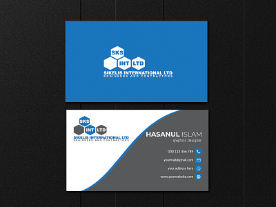 minimalist business card design