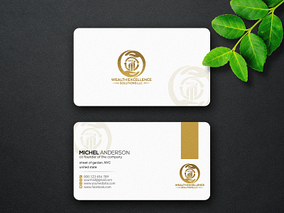 awesome business card design outstanding unique logo