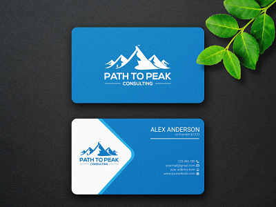 business card design graphic design