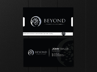 luxury business card print ready