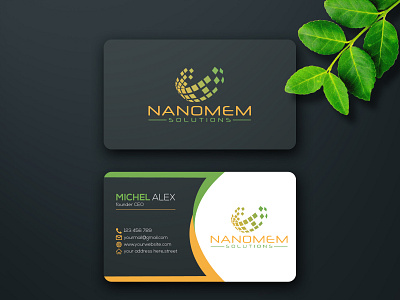 business card design print ready