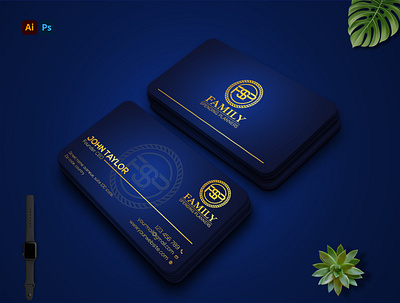 business card design letterhead