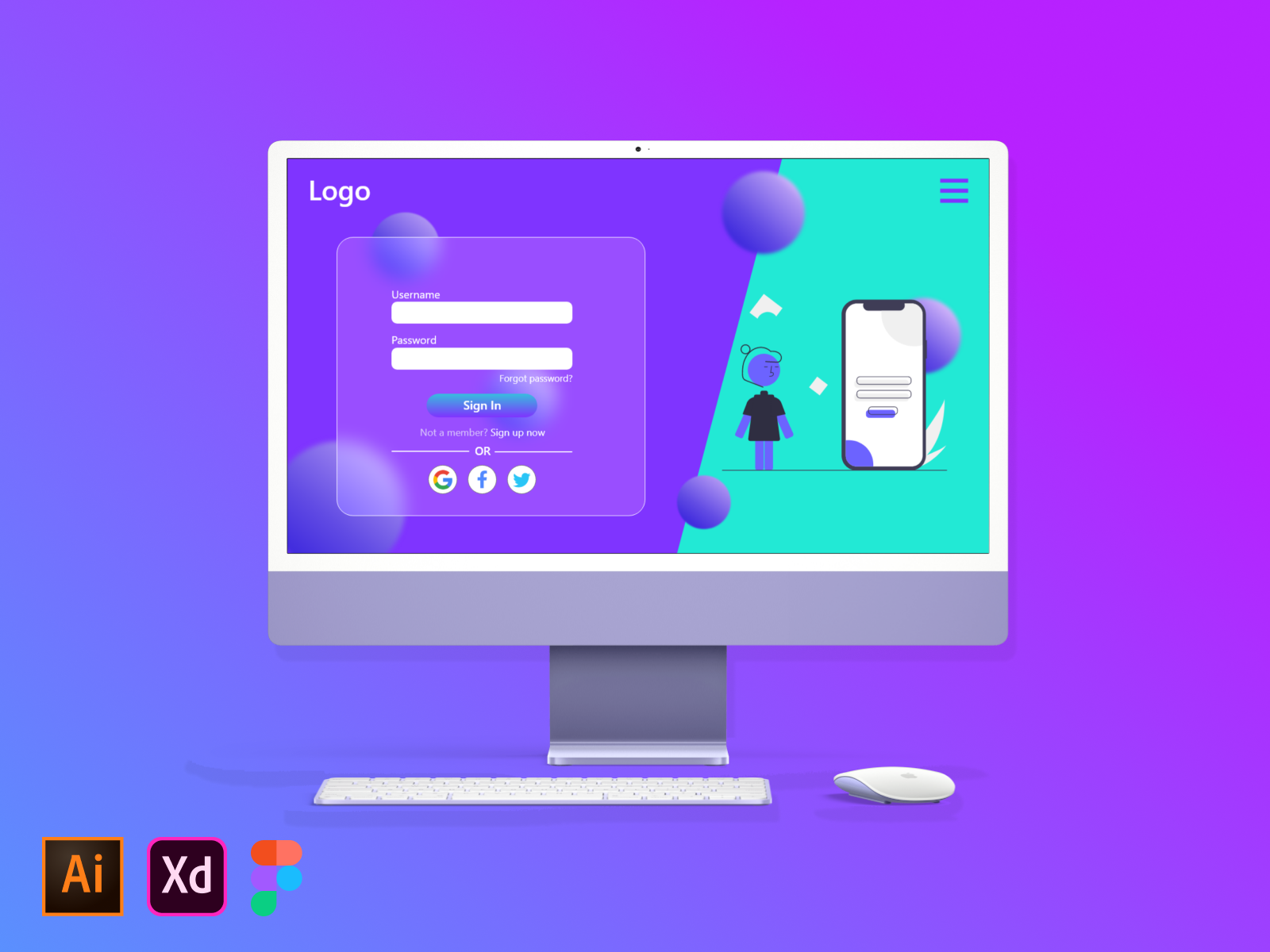 sign-in-page-ui-design-by-praveen-kumar-on-dribbble