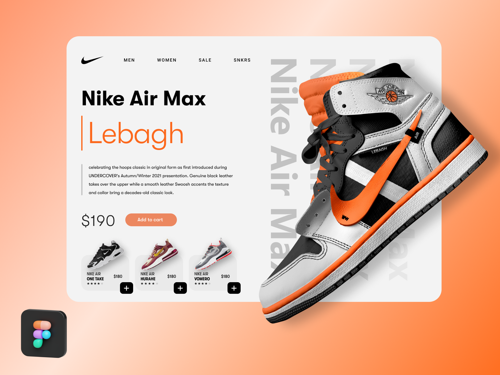 Nike Air Max UI Design by Praveen Kumar on Dribbble