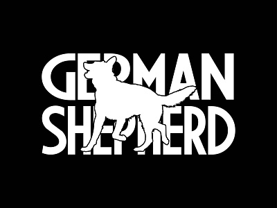 German Shepherd T-shirt Design design designs german shepherd merch tshirts typography vector vintage design