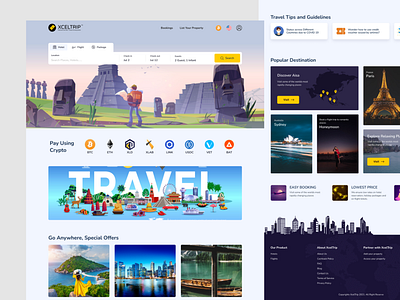 Travel Landing Page