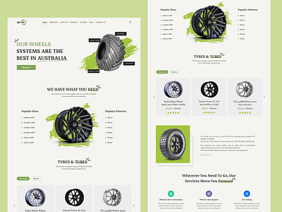 Wheels Landing Page