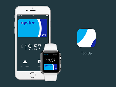 Top Up apple pay apple watch card ios oyster payment phone transport watch