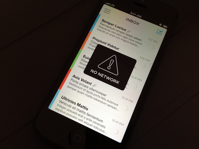 No Network Modal