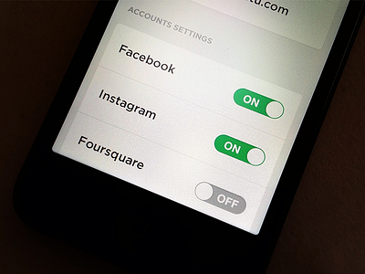 More Switches accounts awesomeness boredom facebook flat design foursquare instagram minimalism social switch switches toggles yay