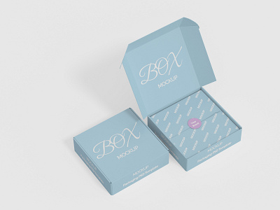 Box Mockup 3d box branding design graphic design logo motion graphics packaging