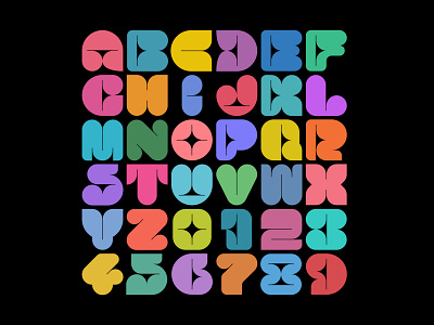 Tanga Font alphabet branding design display font font font design logo type typeface typography