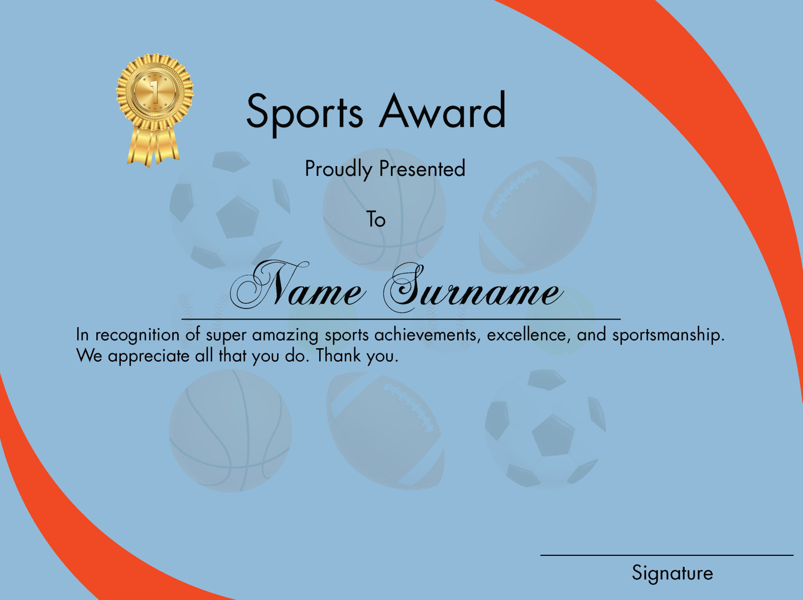 Sports Award by Livumile Magoqwana on Dribbble