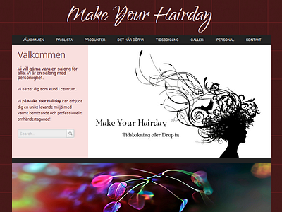 Website template