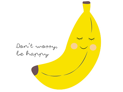 Banana banana graphic design kidsdesign poster