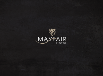 MAYFAIR HOTEL LOGO brand branding graphic design identity illustration logo