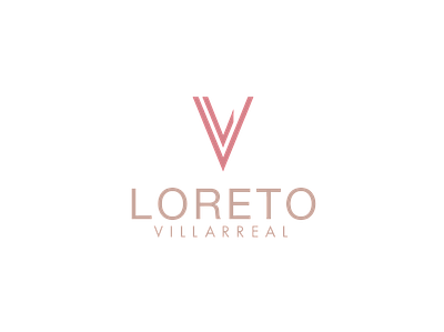 LORETO VILLARREAL LOGO brand brand identity branding design identity logo