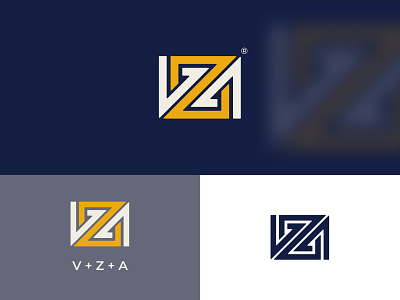 VZA Letter logo design letter logo monogram monogram logo simple logo vza logo