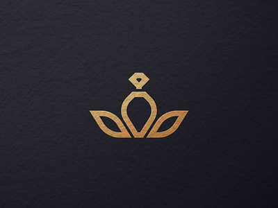 Perfume Logo design - Gold classic logo gold logo logo logo design perfume logo simple logo