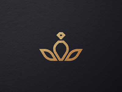 Perfume Logo design - Gold