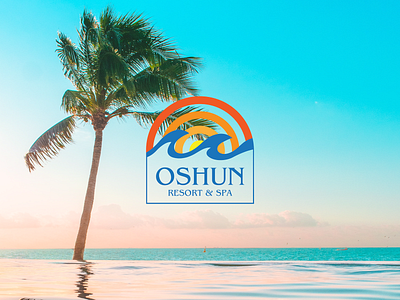 Oshun brand branding design logo logo design minimalist