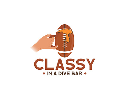 Classy in a dive bar america bar beer beverage cocacola colddrinks cup football handy london mug outdoor rugby sports usa wine