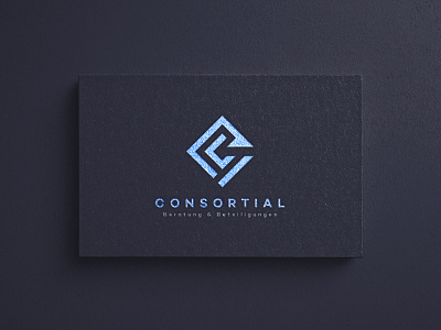 Flat & minimal C Letter Logo Design