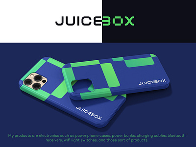 JUICEBOX Lettering Mark Logo Design