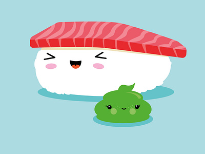 Best Friends Kawaii Sushi Nigiri