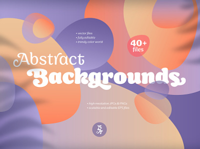 Abstract Backgrounds and Shapes branding creative market design graphic design illustration illustrator vector