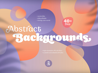 Abstract Backgrounds and Shapes