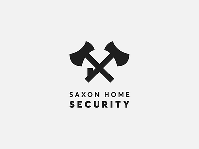 Saxon Home Security branding corporate branding corporate identity design identity logo logo design logos