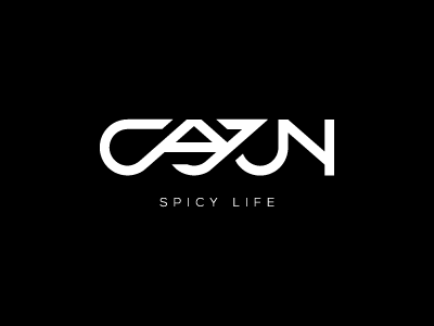 CAJUN - Spicy Life branding letter logo logo logo design logos