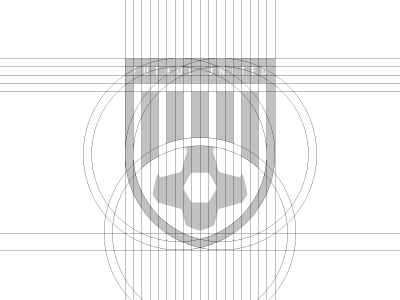 Futbol United - Logo Construction branding corporate branding corporate identity grids identity logo logo construction logo design logo grid logos