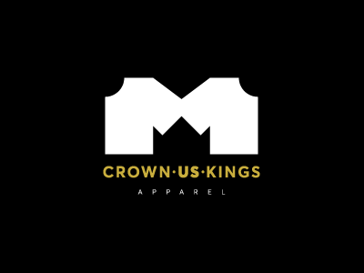 CrownUsKings Apparel branding corporate branding corporate identity identity logo logo design logos