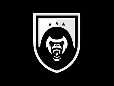 London Zoo FC - (Black & White) football football badge logo logo design logos shield logo soccer soccer badge soccer logo